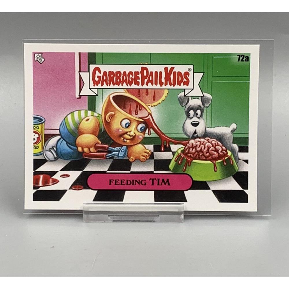 2020 Topps Garbage Pail Kids 35th Anniversary #72a Feeding Tim - Picture 3 of 3